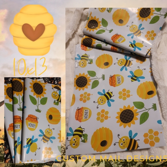 Other - Poly mailers Honey Bee